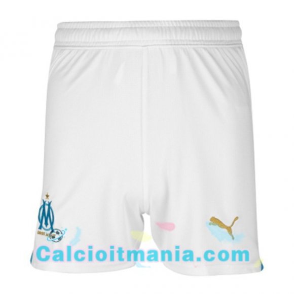 Pantalonici Calcio Marsiglia Om Prima Bianco