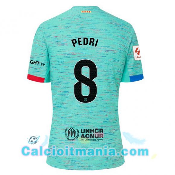 Maglia Calcio FC Barcellona (PEDRI 8) Terza Verde 2023-2024 - €28.00