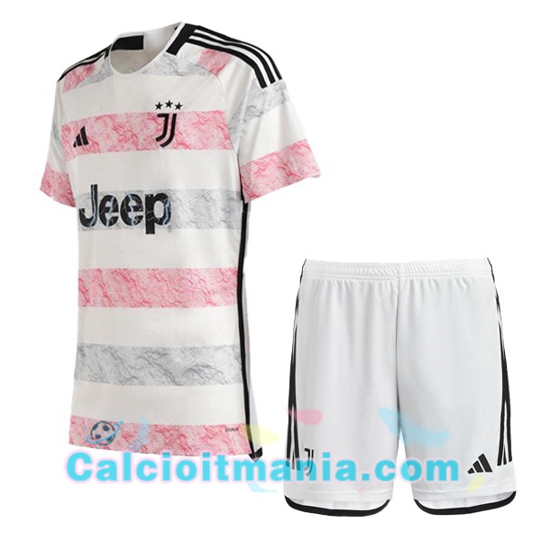 Maglia Juventus Bambino Seconda Bianco 2023-2024 - €22.00