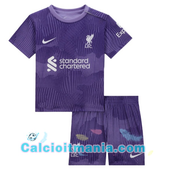 Maglia Calcio FC Liverpool Bambino Terza Porpora 2023 2024 22.00