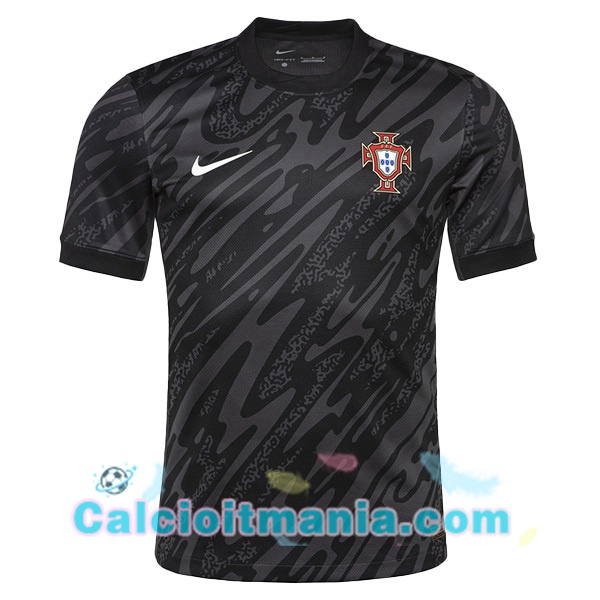 Maglia Della Nazionale Portogallo Portiere Nero 2024 2025 26.00