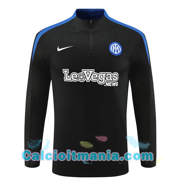 Felpa Allenamento Inter Milan Nero 2024 2025 35.00