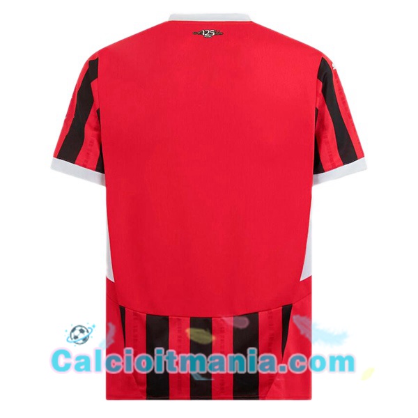 Maglia A.C. Milan Replica 2024-2025 - Personalizzabile Con Nome E Numero - Taglia XL Adulto