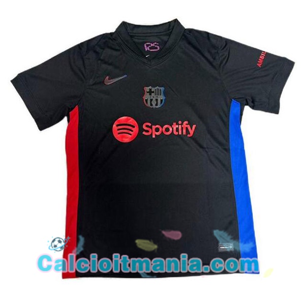 Maglia Calcio FC Barcellona Seconda Nero 2024 2025 26.00